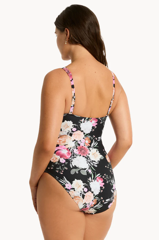 Belle Twist Front One Piece - Image 3