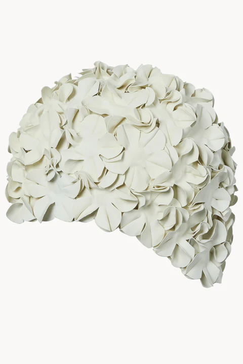 Flower Rubber Swim Cap