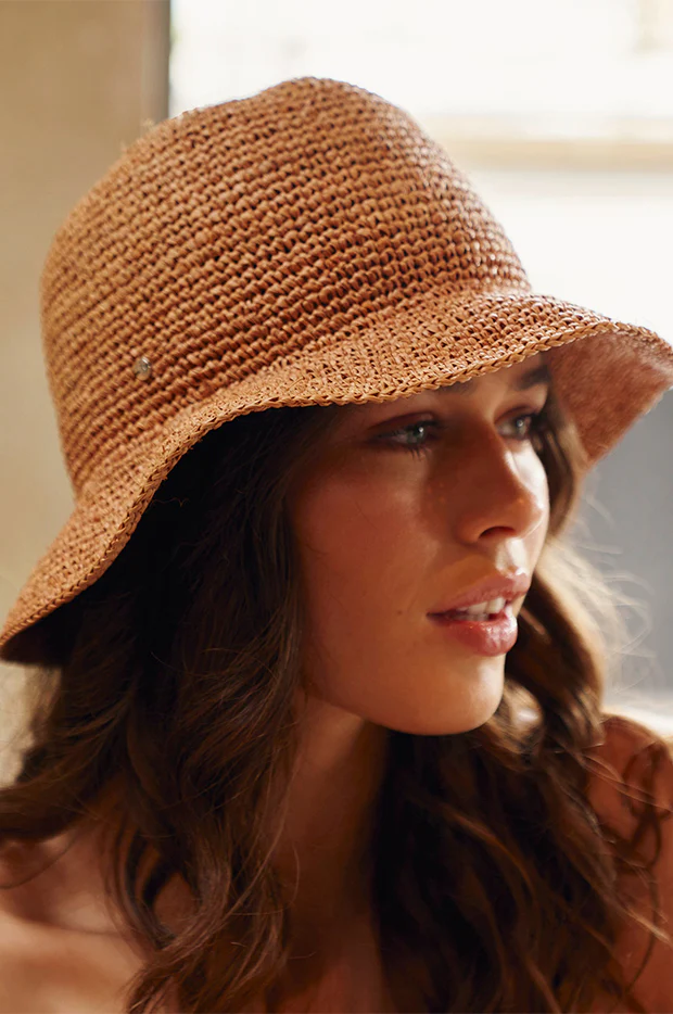 Oodnadatta Raffia Bucket Fedora - Image 3
