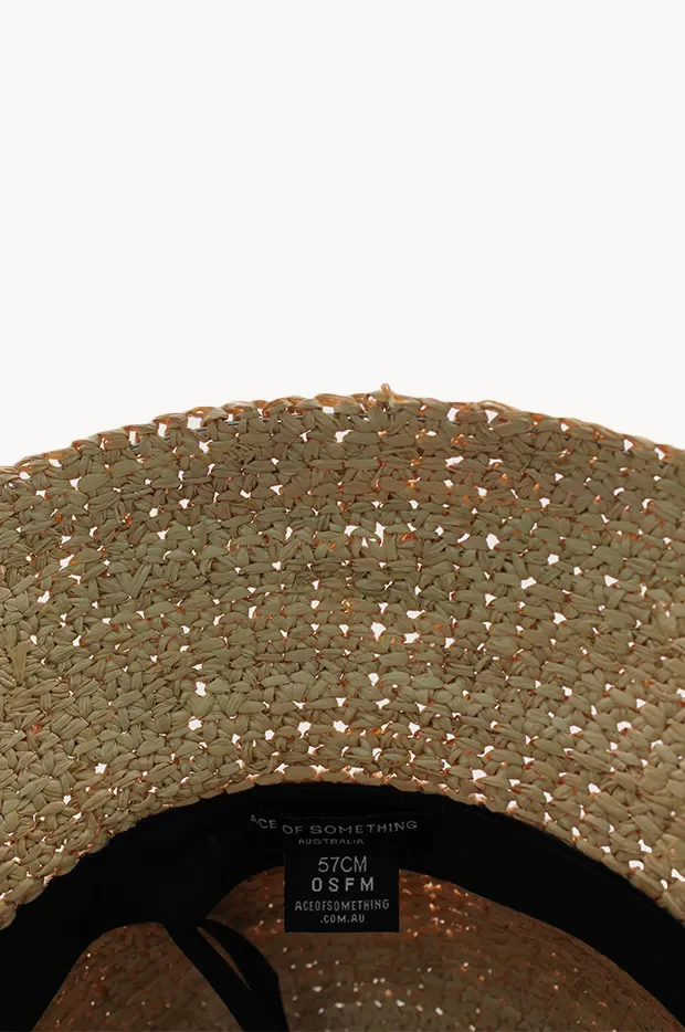 Oodnadatta Raffia Bucket Fedora - Image 3