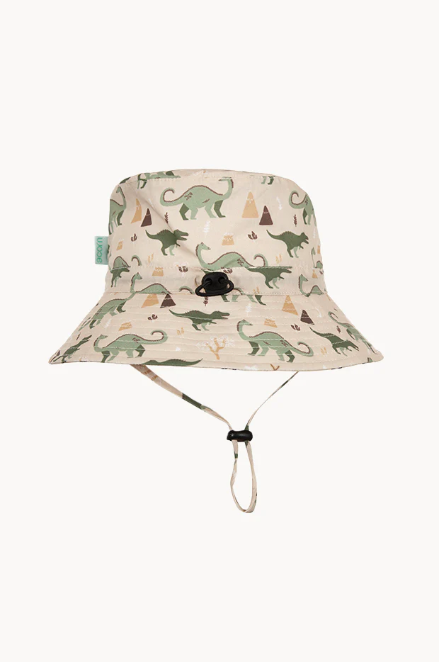 Boys Dino Delight Wide Brim Bucket Hat - Image 2