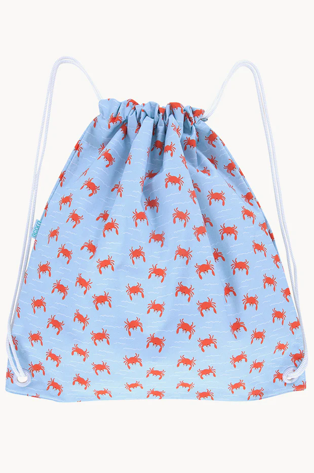 Crab Draw String Swim Bag - Image 2