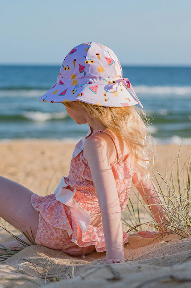 Girls Beach Days Swim Hat - Image 3