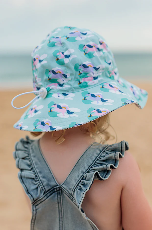Girls Dancing Unicorn Sunhat - Image 3