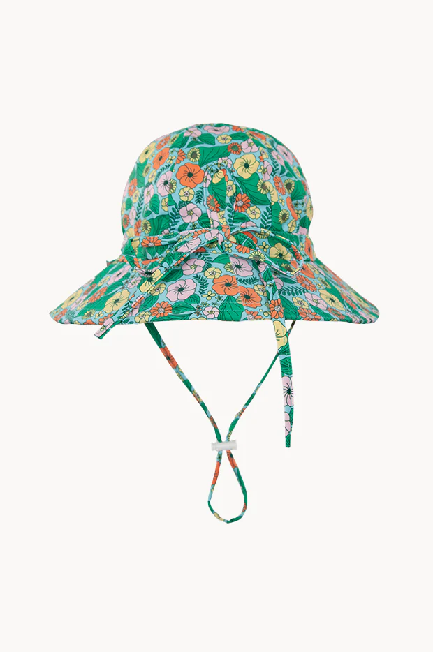 Girls Eden Wide Brim Swim Hat - Image 3