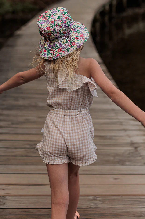 Girls Flora Bucket Hat - Image 4