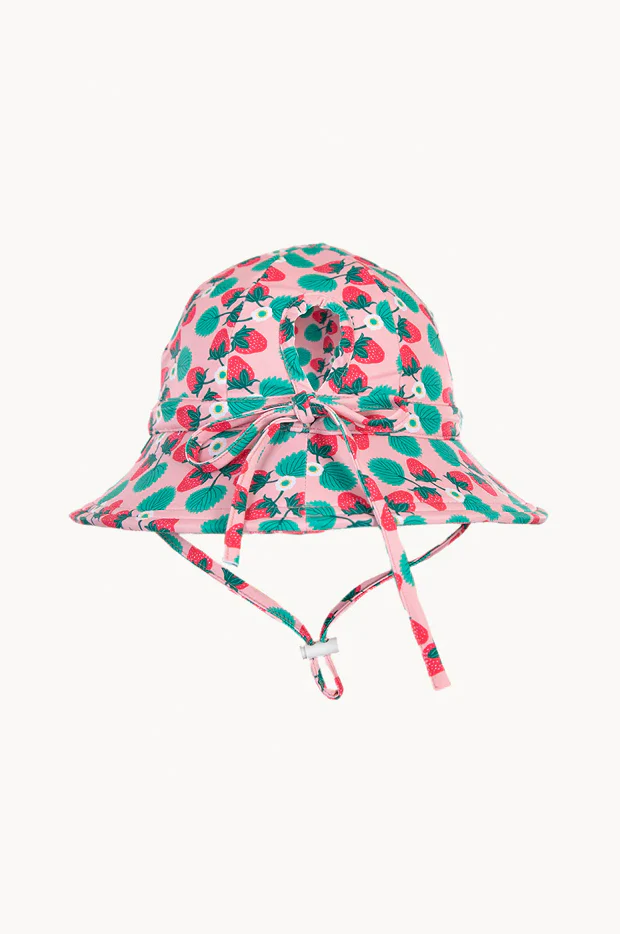 Girls Strawberry Swim Hat - Image 2