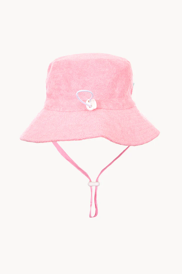 Girls Terry Towelling Bucket Hat - Image 2