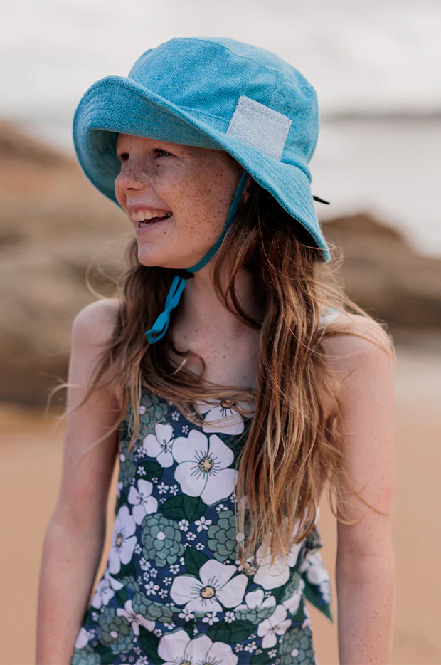 Kids Terry Towelling Bucket Hat - Image 3