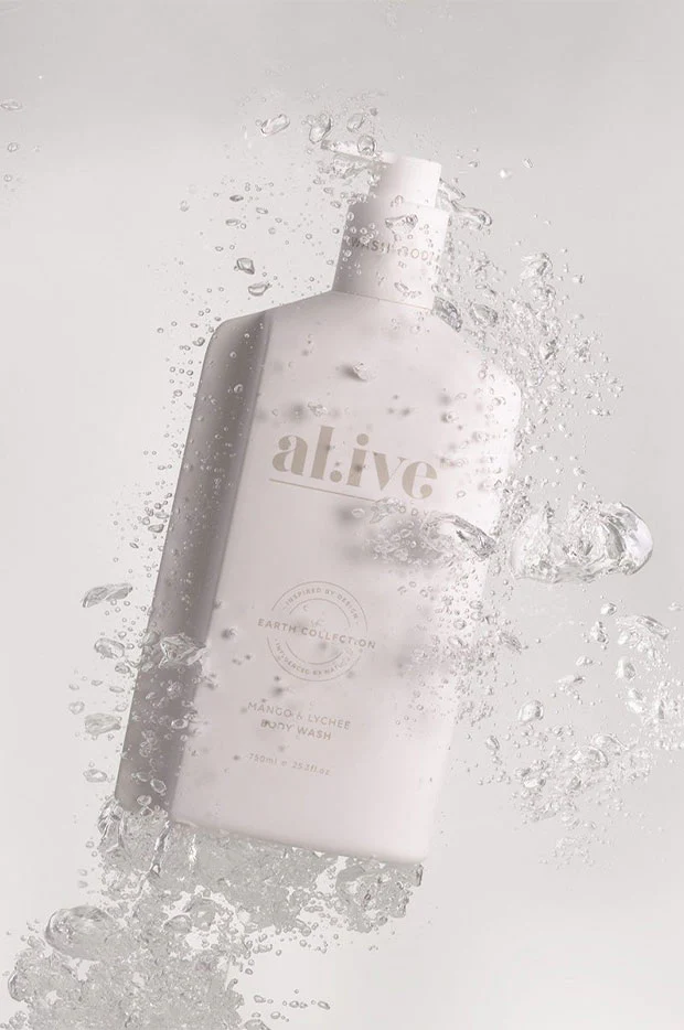 Mango & Lychee Body Wash 750ml - Image 3