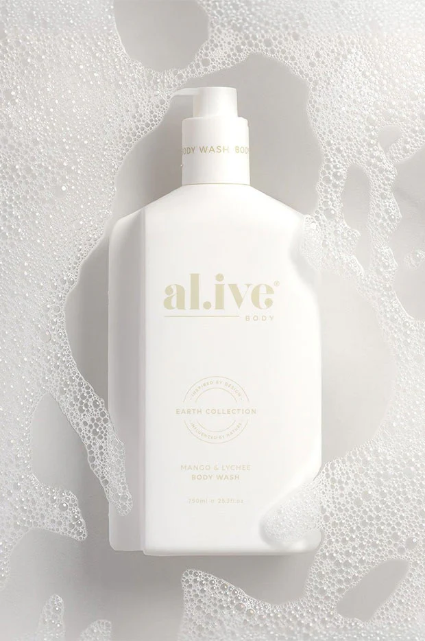 Mango & Lychee Body Wash 750ml - Image 4