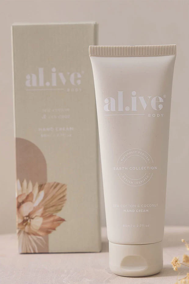 Sea Cotton & Coconut Hand Cream 80ml - Image 5