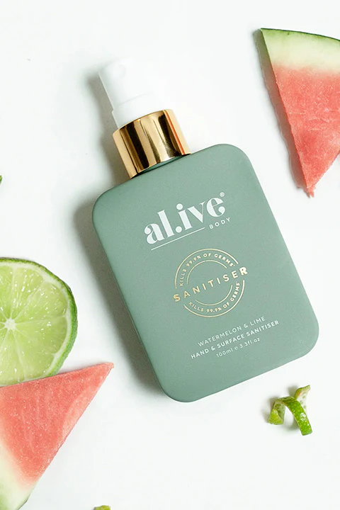 Watermelon & Lime Sanitiser Spray - Image 2