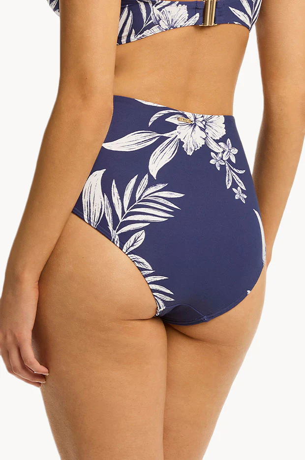 Aloha Gathered High Waist Pant - Image 3