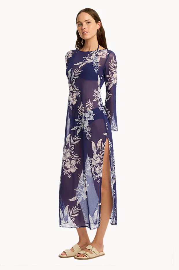 Aloha Mesh Long Dress - Image 2