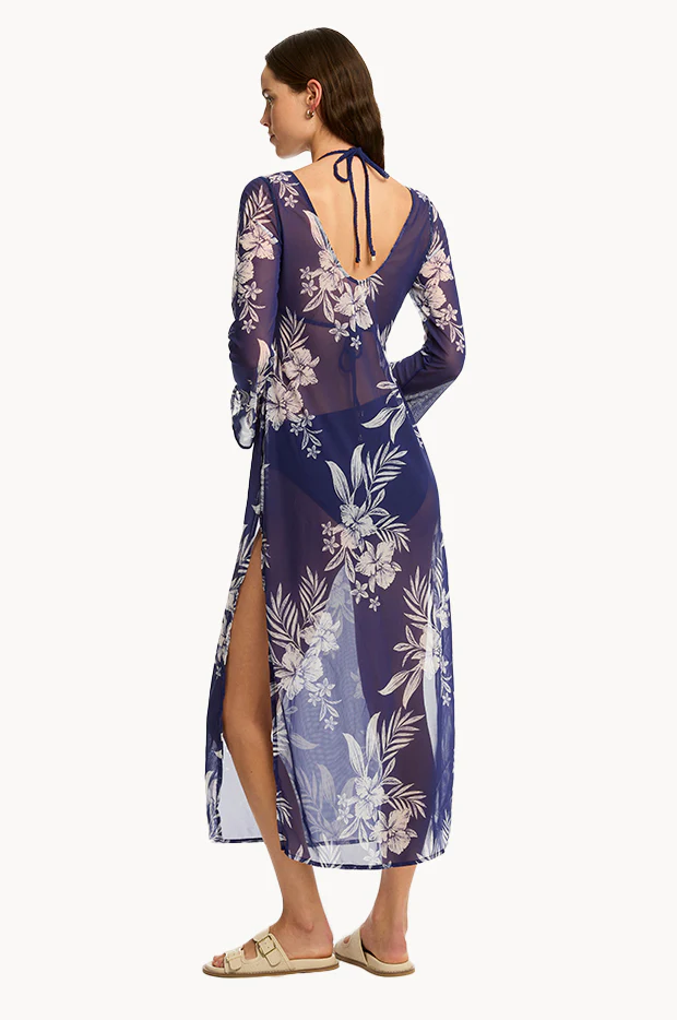 Aloha Mesh Long Dress - Image 3