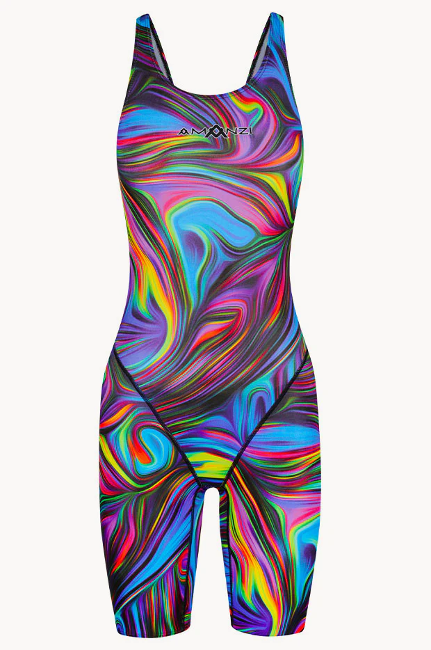 Girls Fuzion Kneelength One Piece