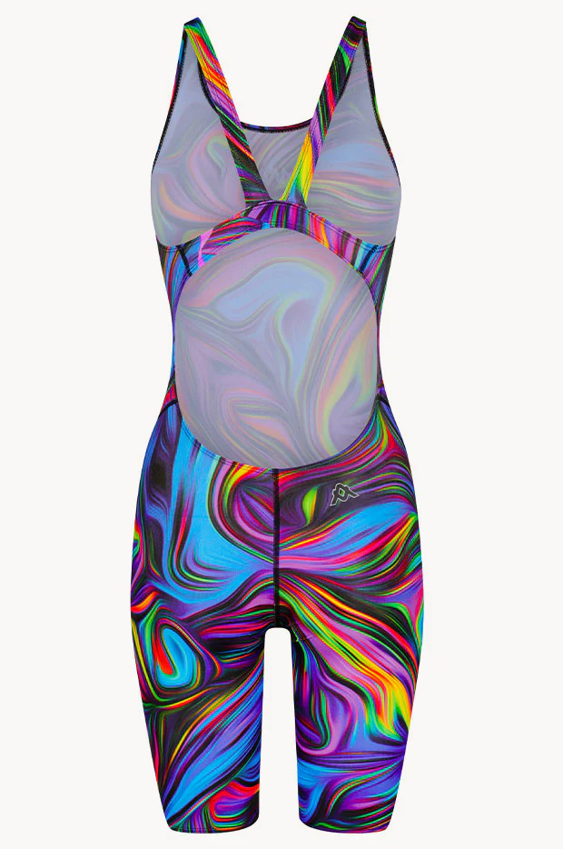 Girls Fuzion Kneelength One Piece - Image 2