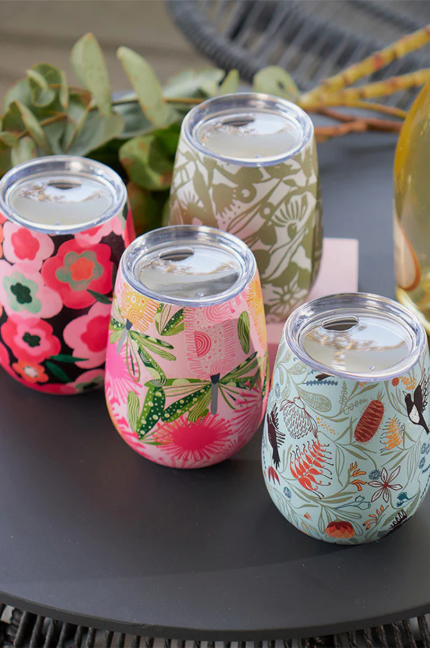 Abstract Gum Wine Tumbler 295ml - Image 3