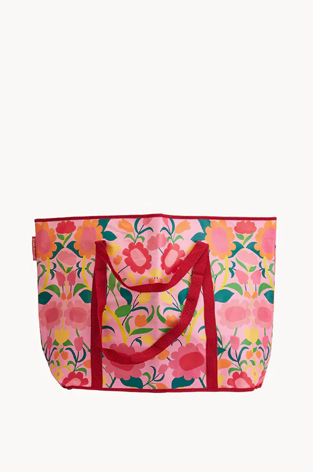 Flower Patch Jumbo Beach Bag