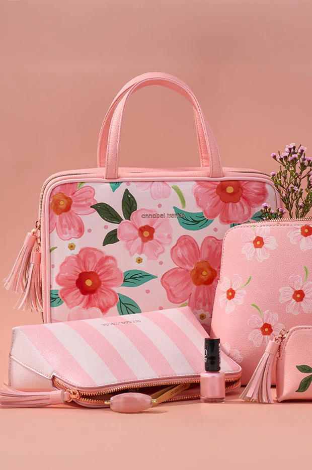 Meadow Blush Toiletries Bag - Image 2
