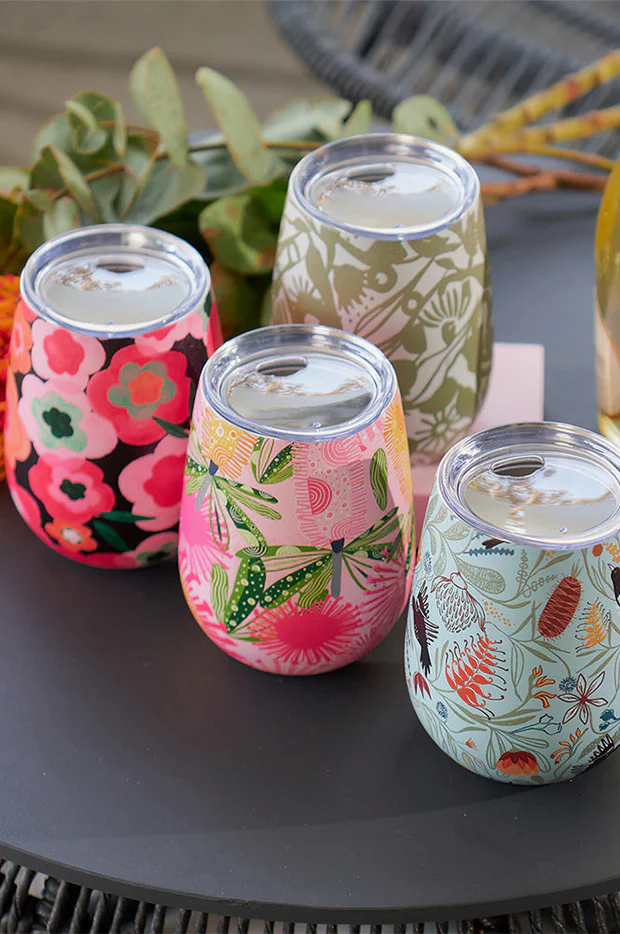 Midnight Blooms Wine Tumbler 295ml - Image 3