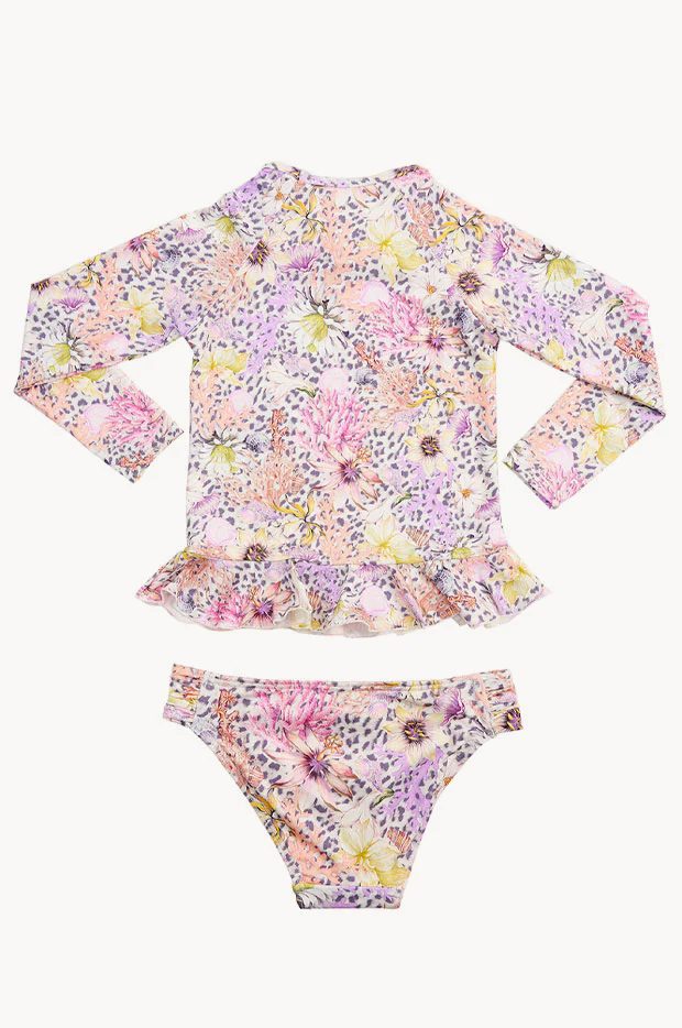 Girls Daisy Long Sleeve Suntop Set - Image 2