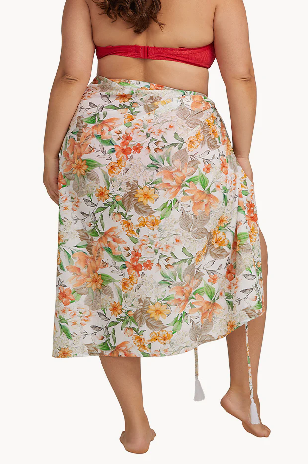 La Dolce Vita Beach Sarong With Bag - Image 2