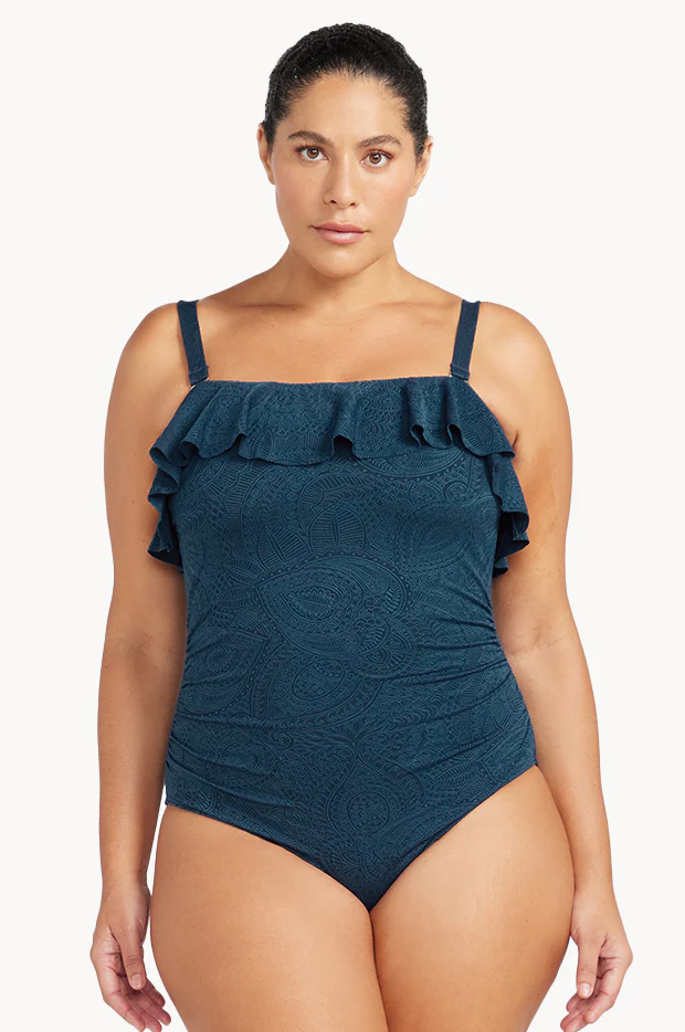 La Traviata Vermeer Frill Bandeau One Piece - Image 4