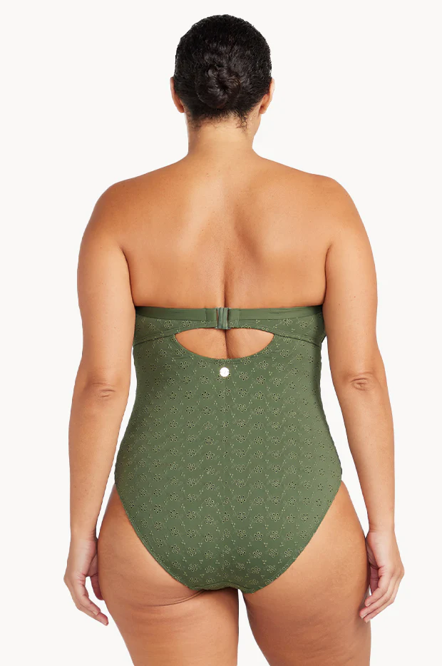 Melliflous Botticelli D/DD Cup Bandeau One Piece - Image 3