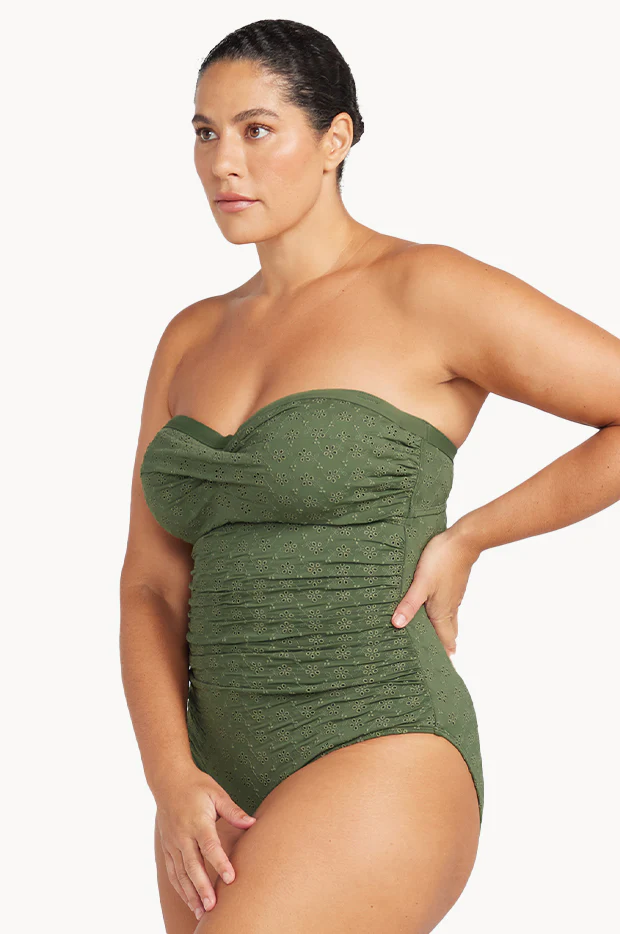 Melliflous Botticelli D/DD Cup Bandeau One Piece - Image 4
