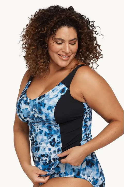 Natare Aqua Turner V Neck Tankini Separate - Image 2