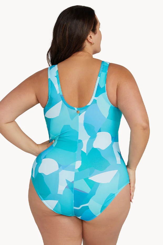 Natare Fly Fuseli Zip Front One Piece - Image 2