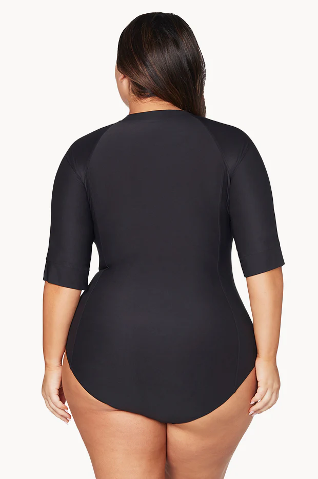 Plains Short Sleeve Zip Sunsuit - Image 2