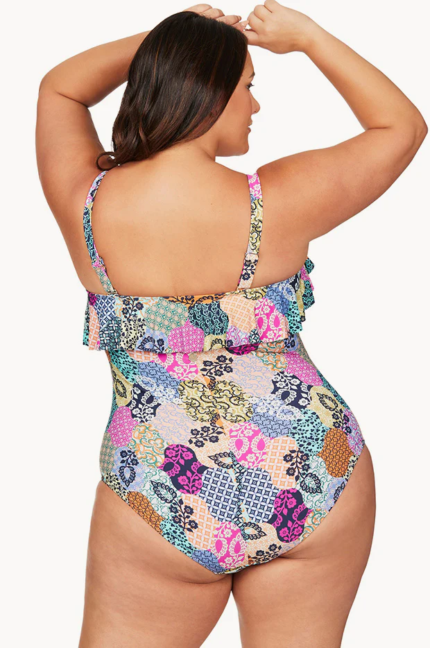 Salmagundi Vermeer Frill Bandeau One Piece - Image 3
