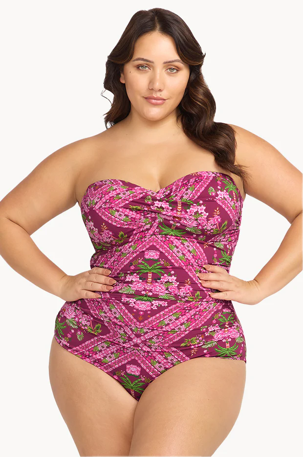 Shambala Botticelli D/DD Cup Bandeau One Piece - Image 2