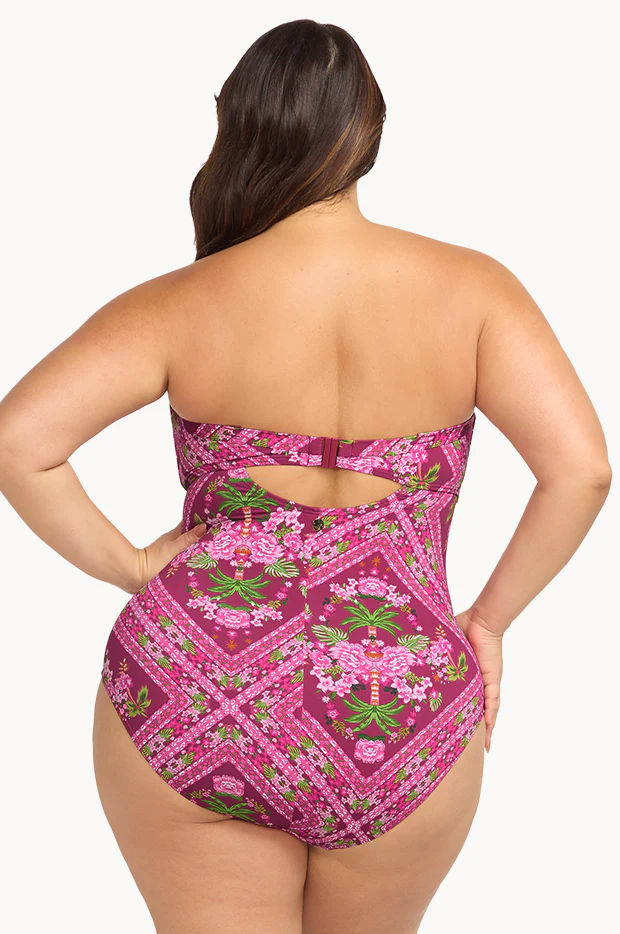 Shambala Botticelli D/DD Cup Bandeau One Piece - Image 3
