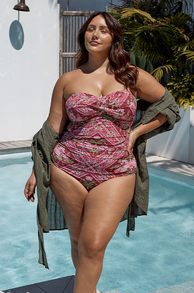 Shambala Botticelli D/DD Cup Bandeau One Piece - Image 5