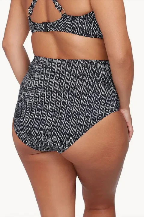 Zig Zag Rouched High Waist Pant - Image 2