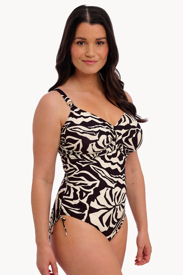 Aruba Nights G Cup Twist Front One Piece - Image 3