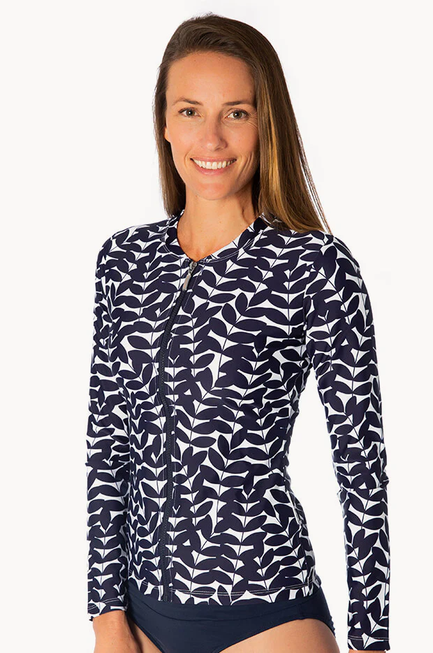 Blue Acacia Long Sleeve Rashie - Image 3