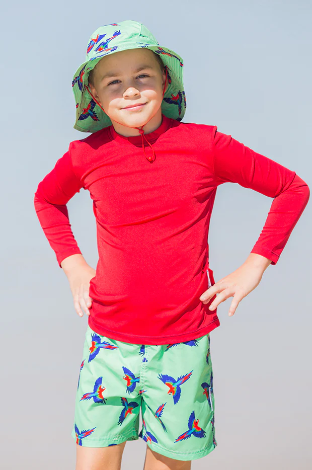 Boys Macaw Boardshort - Image 4