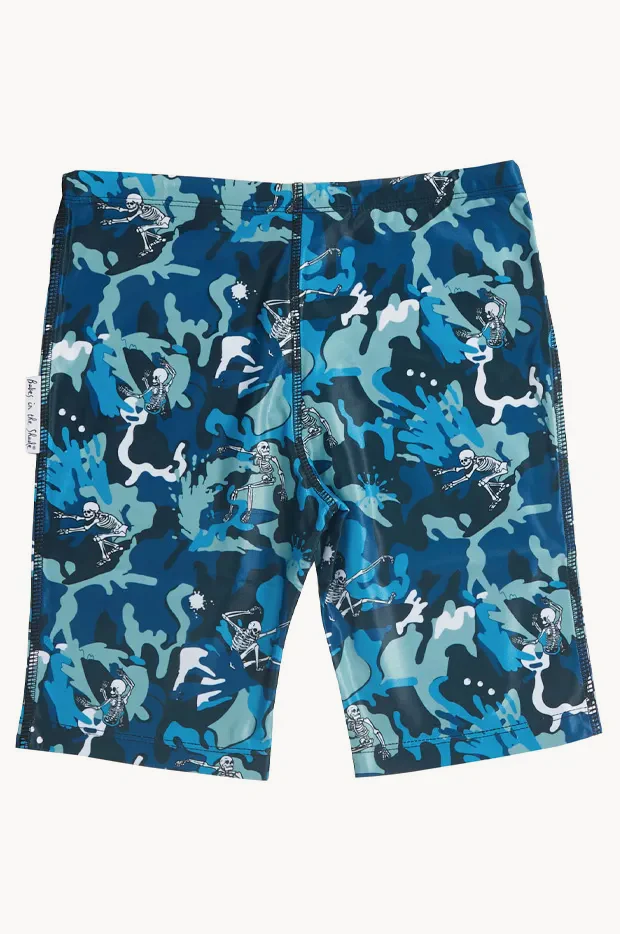 Boys Surfing Skeletons Jammer - Image 3