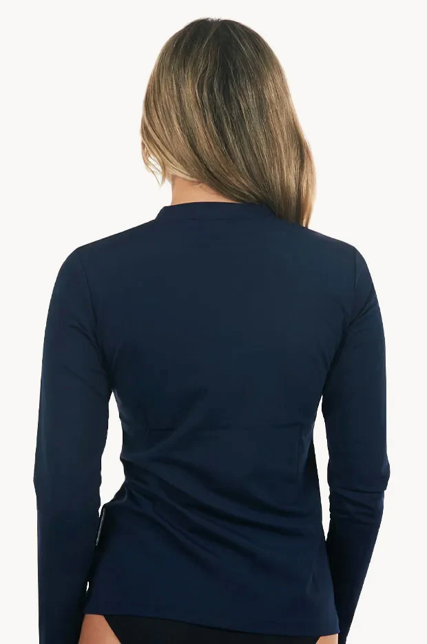 Classic Zip Long Sleeve Suntop - Image 2