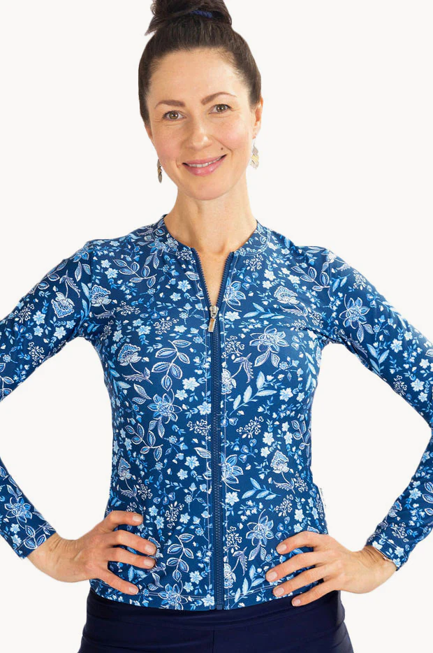 Daphne Long Sleeve Suntop