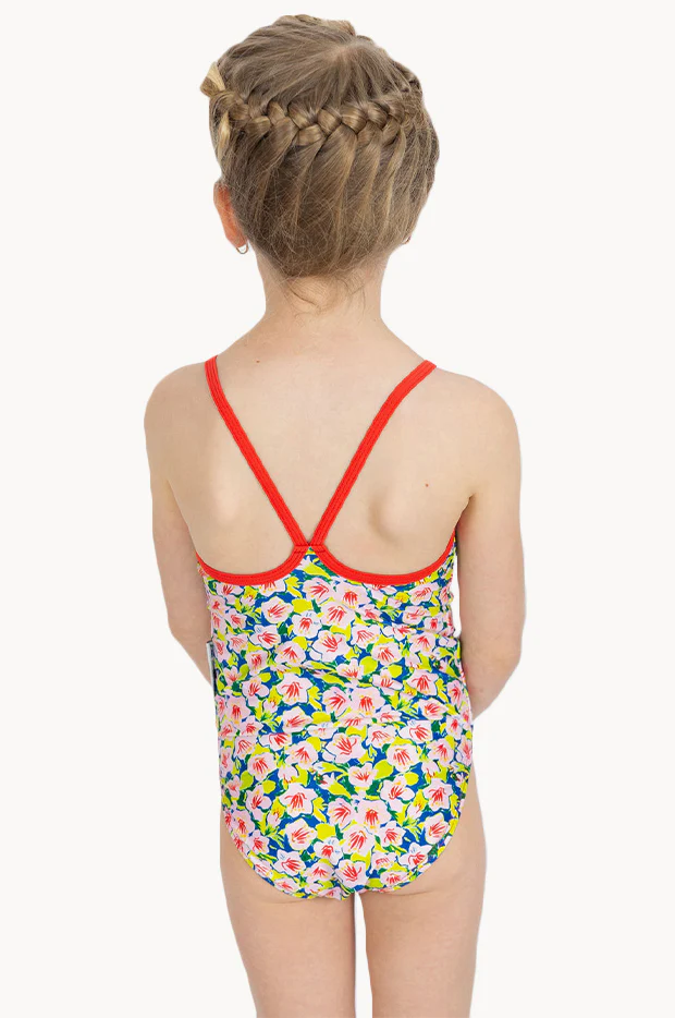 Girls Hibiscus One Piece - Image 2
