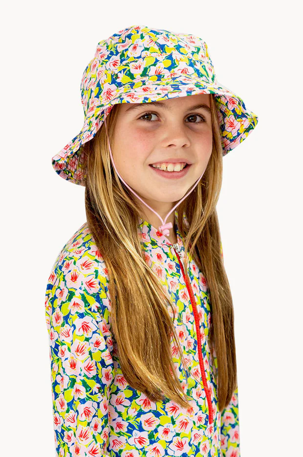 Girls Hibiscus Sunhat