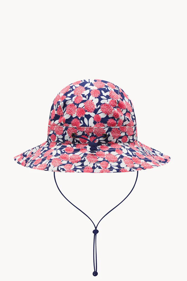 Girls Pom Pom Sunhat - Image 2
