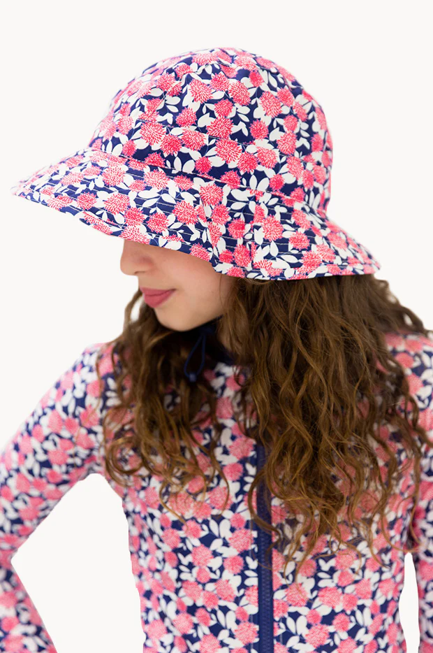 Girls Pom Pom Sunhat - Image 3