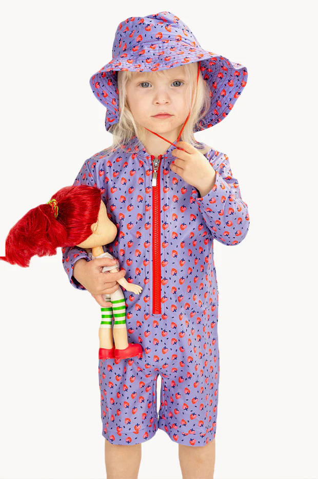 Girls Strawberry Delight Sunsuit
